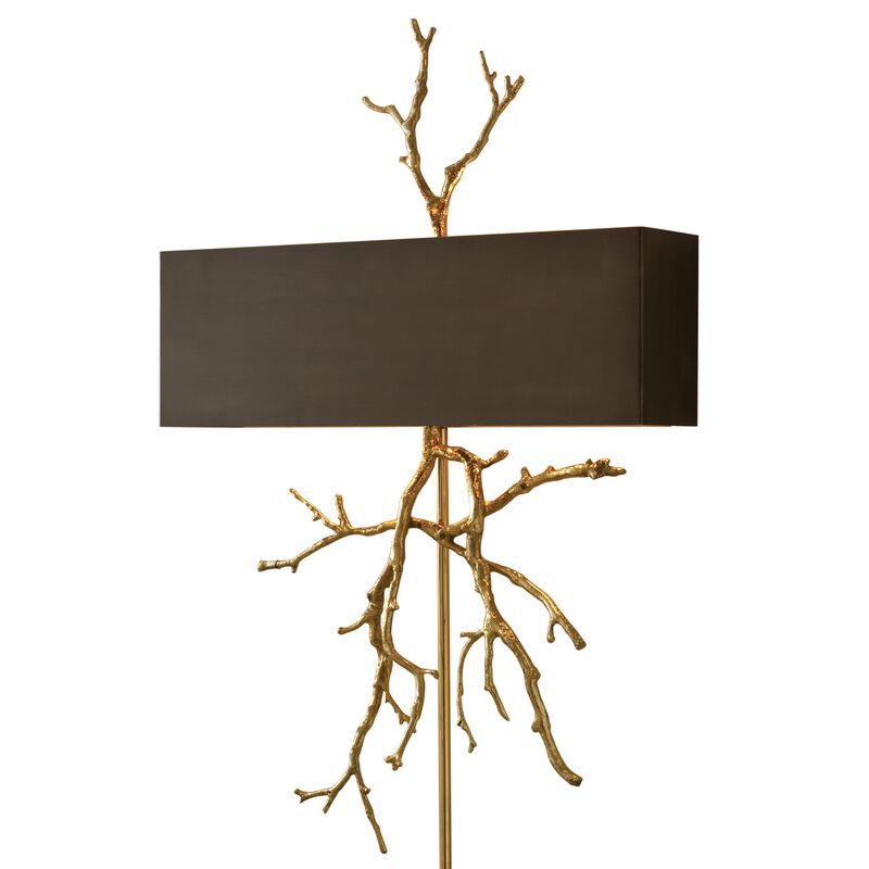 Twig Wall Sconce Hardwire- Brass