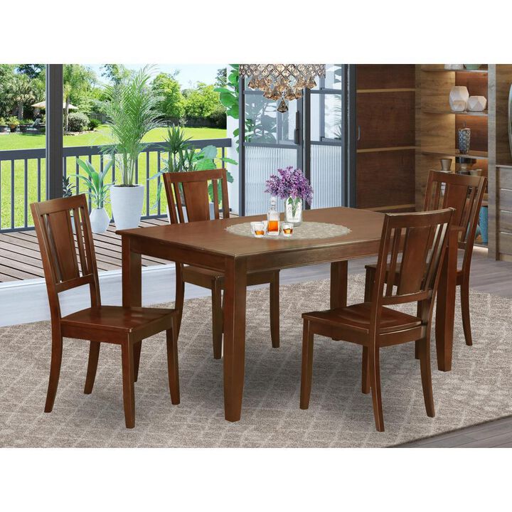 5 Pc Dining room set-Dinette Table and 4 Dining Chairs