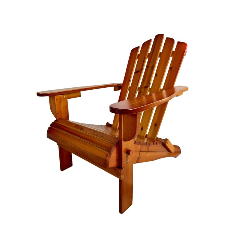 Hivvago Wood Adirondack Folding Chair image number 0