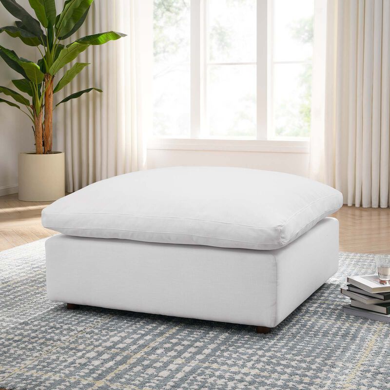 Commix Down Filled Overstuffed Ottoman image number 1