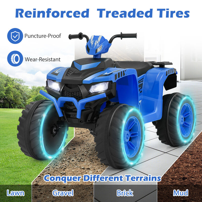 24V Electric Kids ATV Ride On Toy with Wireless Connection for Ages 3 to 8 image number 5