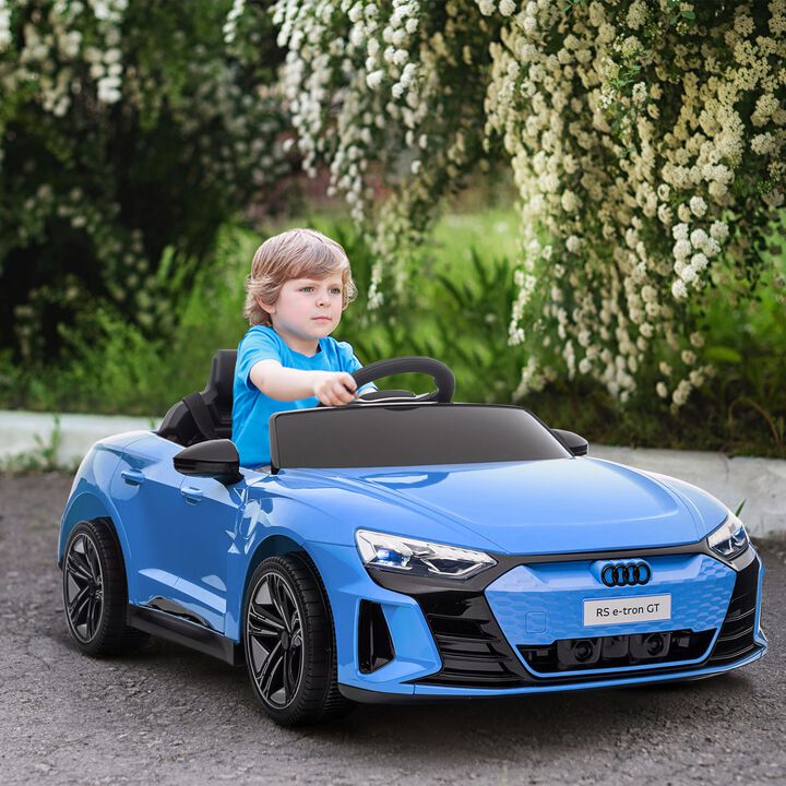 BreeBe Audi RS e-tron GT 12V Ride On Car for Kids with Parent Remote