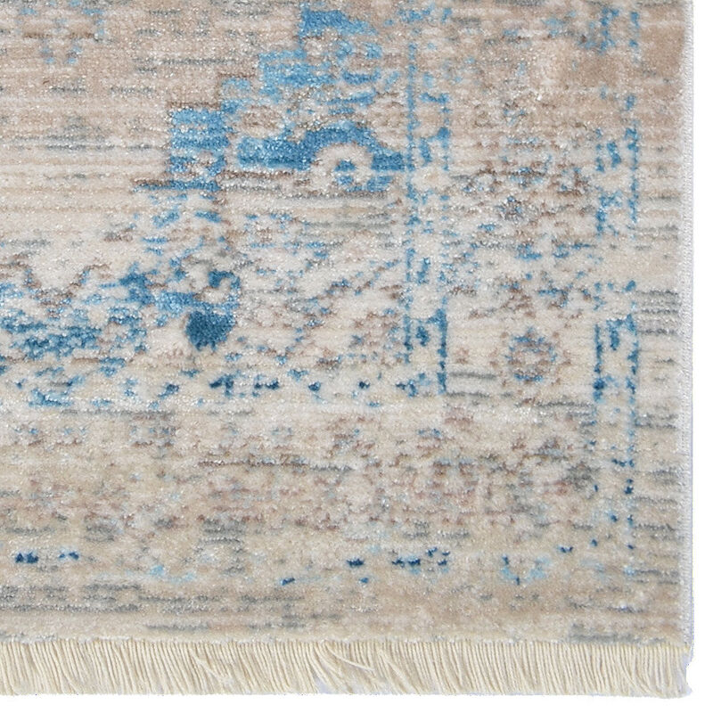 RUGSOTIC CARPETS MACHINE MADE POLYESTER AREA RUGS  - Rectangle Shape, Classic Oriental Traditional  Design, Low Pile Machine Made Area Rugs (M00085) image number 4