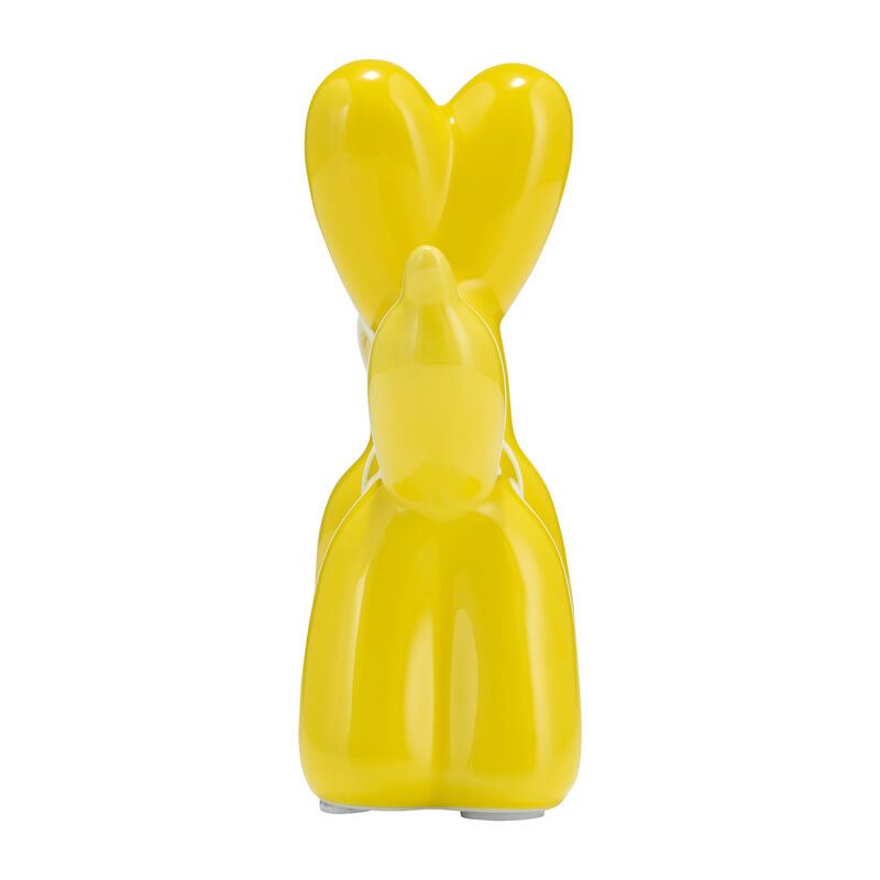 7"L Balloon Dog Animal, Yellow image number 3