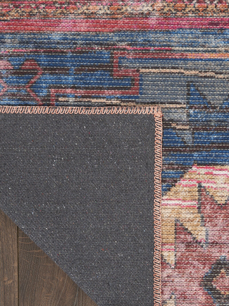 Machine Washable Series 1 SR106 Multicolor 2'2" x 10' Rug