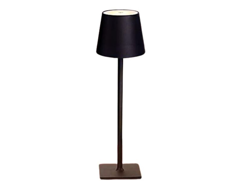 Rechargeable Cordless LED Desk Lamp For Bedroom Desk Dining Room 5000mAh Black image number 0