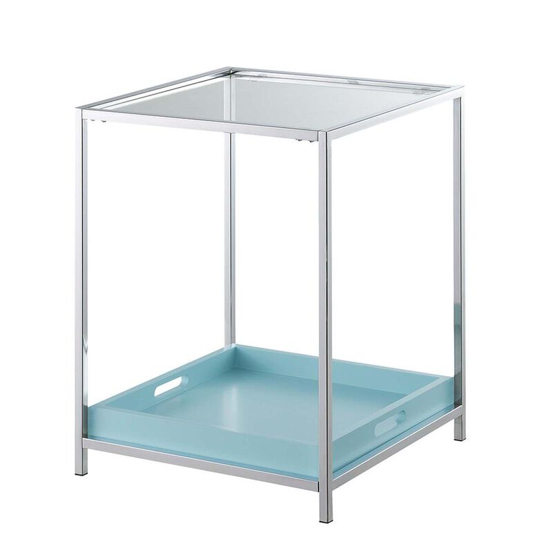 Convenience Concepts Palm Beach End Table, Sea Foam