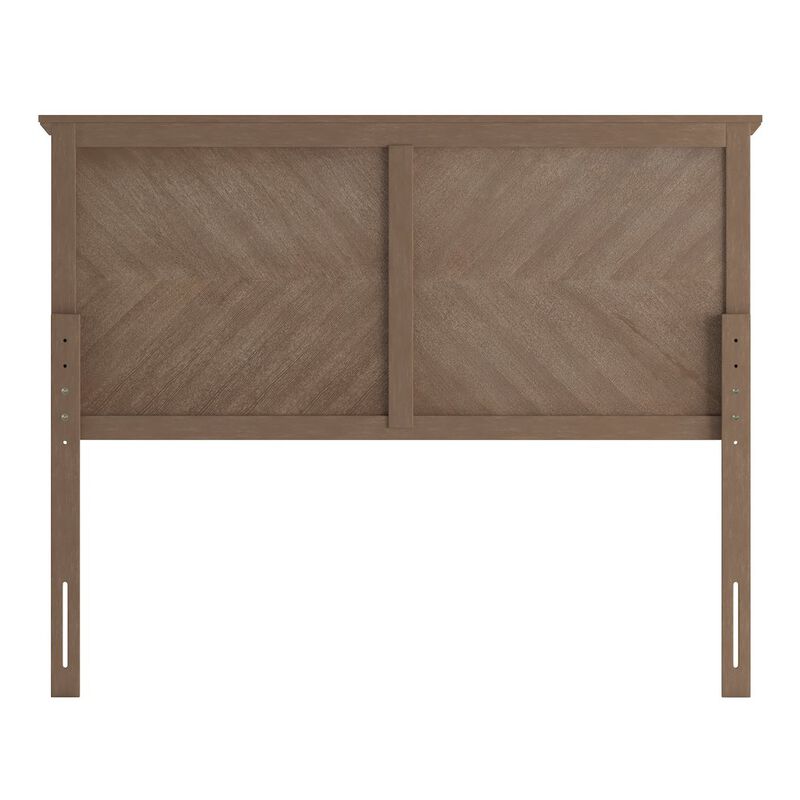 Flash Furniture Contemporary Full Size Herringbone Pattern Headboard image number 2
