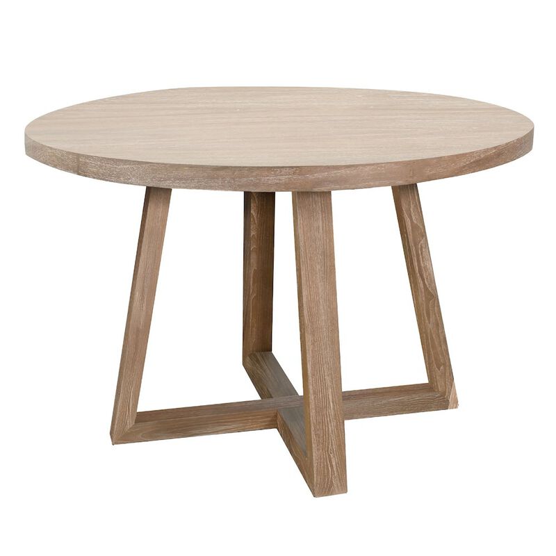 Sunny Designs Mia Round Wood Dining Table image number 0