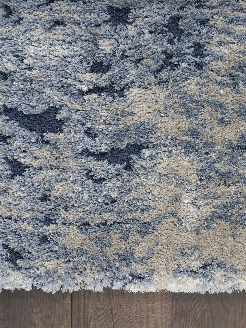 Dreamy Shag DRS06 Light Blue 9' x 12' Rug