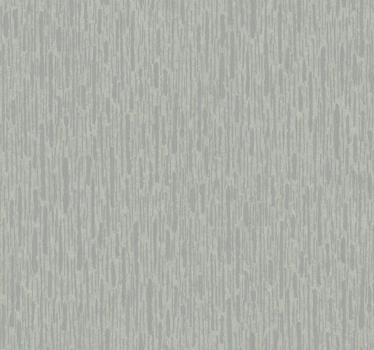 Metallic Cascade Pale Green & Silver Wallpaper