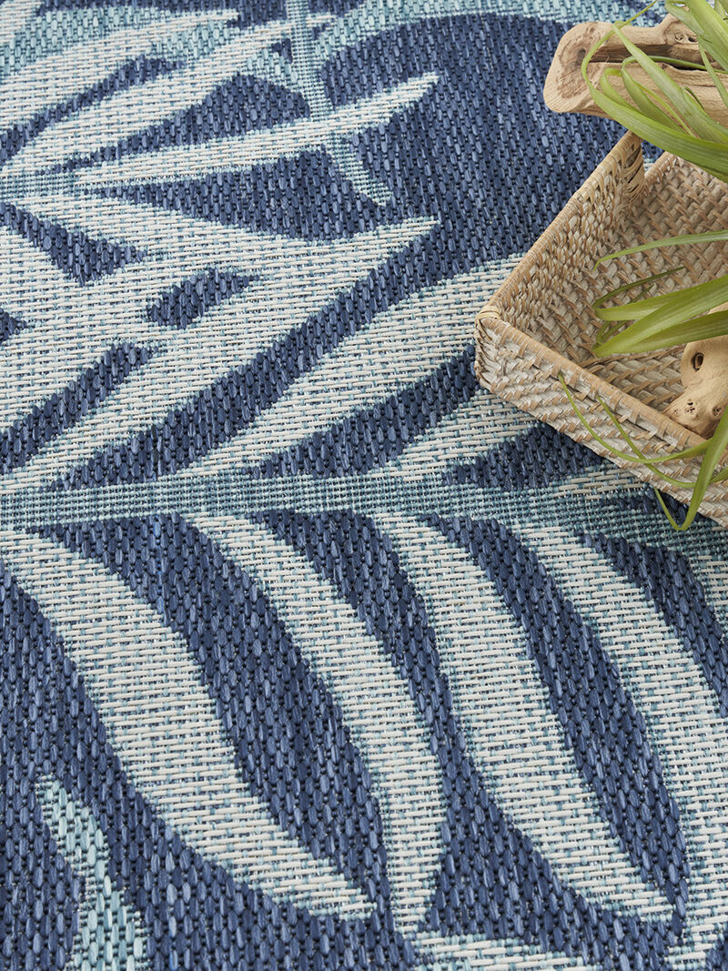 Garden Oasis GOA01 Navy 3' x 5' Rug