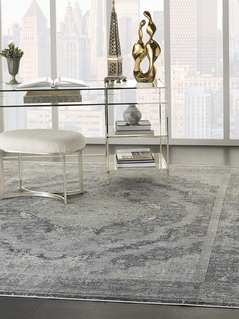 Starry Nights STN05 Charcoal/Cream 8'6" x 11'6" Rug