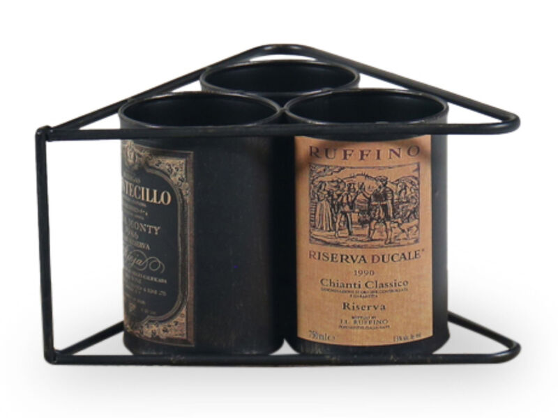 3-Bottle Wine Rack
