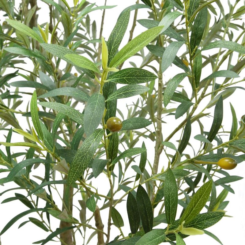 8' Artificial Olive Tree image number 3