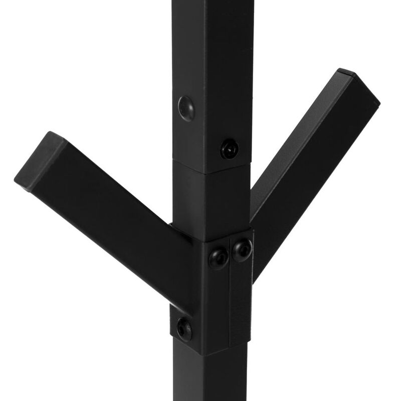 Monarch Coat Rack, Hall Tree, Free Standing, 8 Hooks, Entryway, 70H, Bedroom image number 5