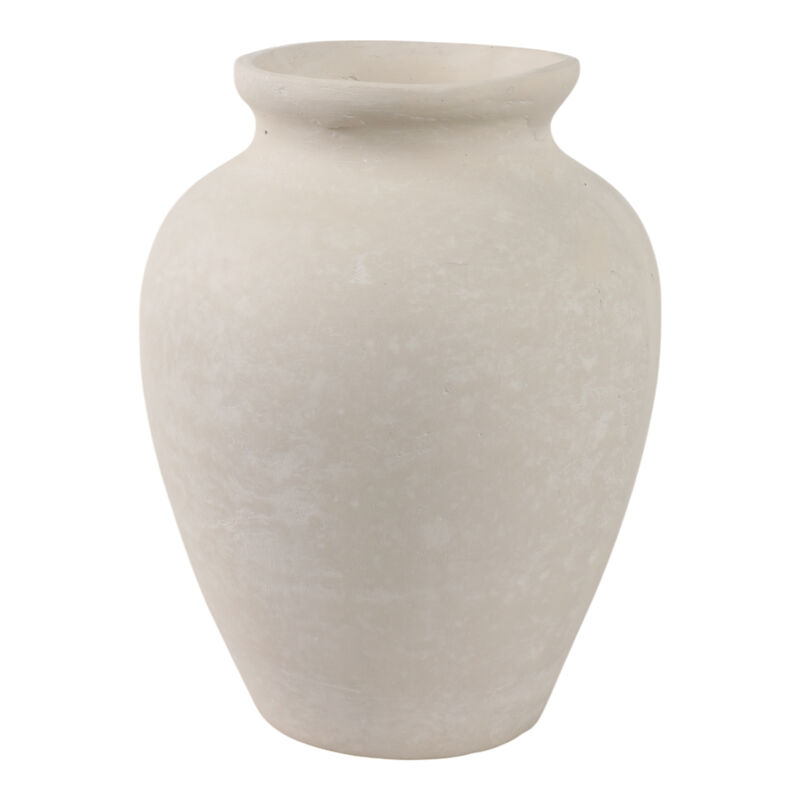 10" Traditional Jug, Paper Mache, Ivory image number 2