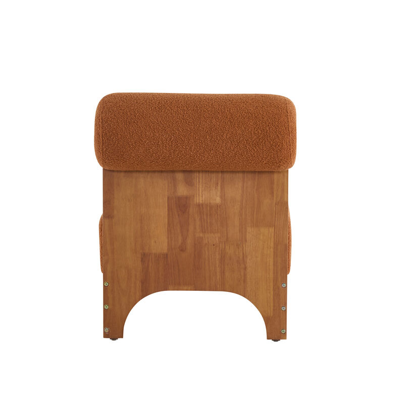 Merax Modern Boucle Lounge Chair Accent Chair