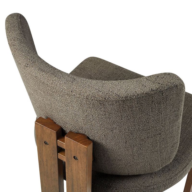 Alba Armless Upholstered Dining Chairs Set Of 2 image number 7