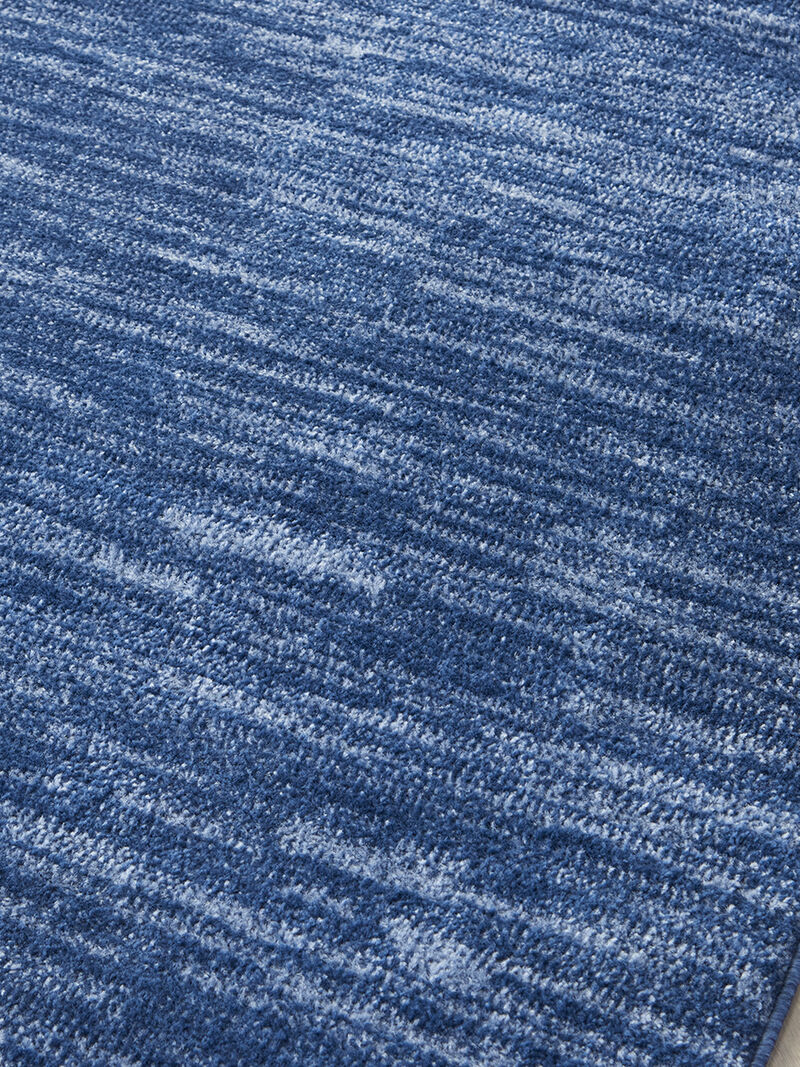 Nourison Essentials NRE01 Navy/Blue 6' x 9' Rug