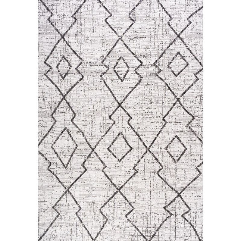 Carwa Tribal Diamond Trellis Indoor/Outdoor Area Rug
