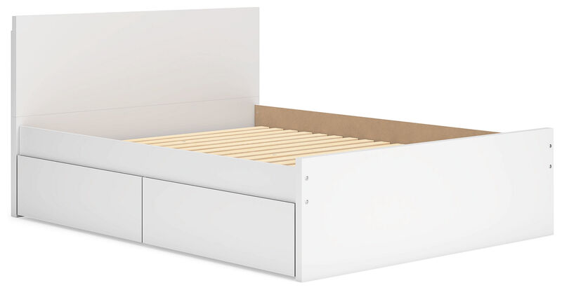 Onita Queen Panel Platform Bed with 2 Side Storage image number 3