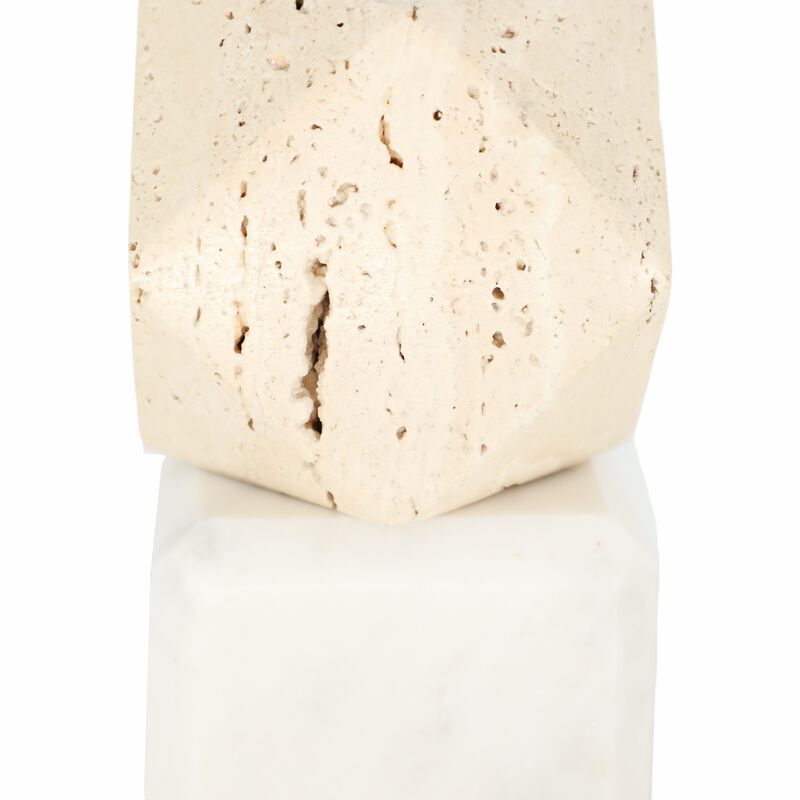 S/2 6" Marble Bookends image number 3