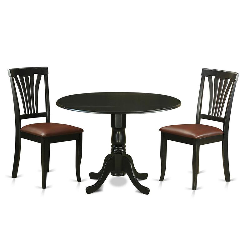 3 Pc Kitchen nook Dining set-Dining Table and 2 Dining Chairs