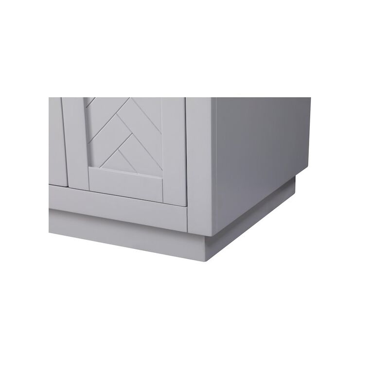 Elegant Kitchen and Bath 24 inch Single Bathroom Vanity in Grey