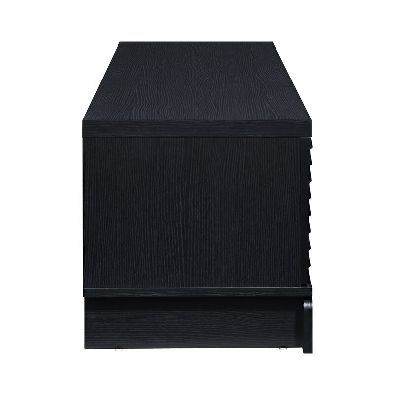 58.66 in. Wood TV Stand with 2 Storage Cabinets Fits TV's up to 65 in. image number 2