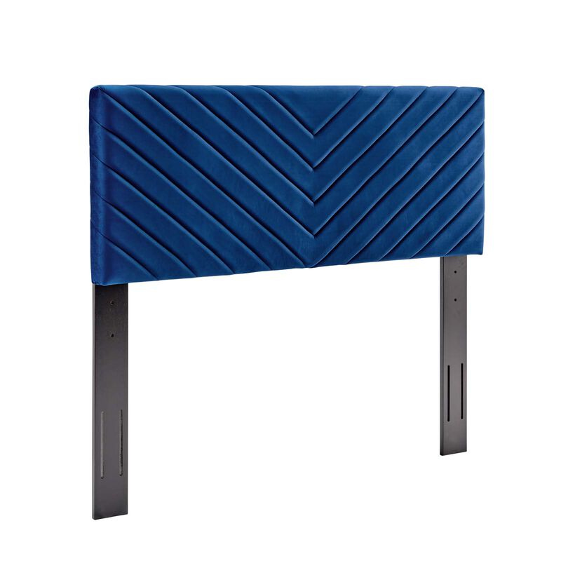 Modway - Alyson Angular Channel Tufted Performance Velvet Full / Queen Headboard image number 0