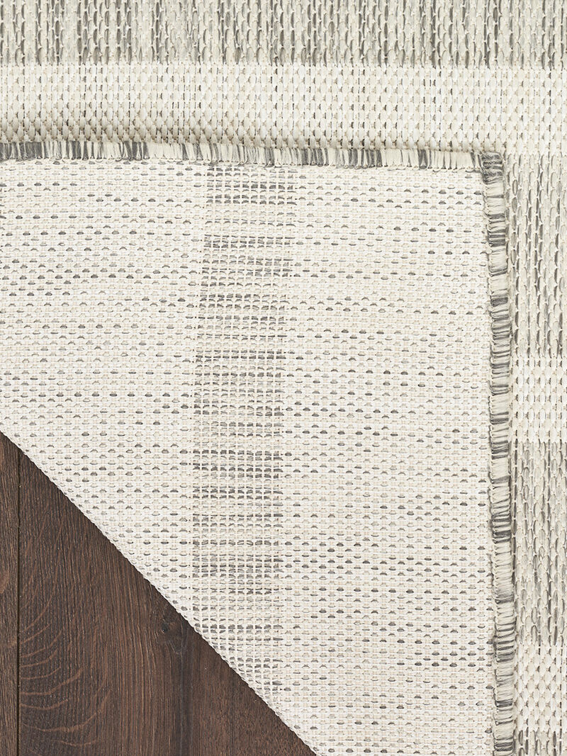 Positano POS03 Gray/Ivory 6' x 9' Rug