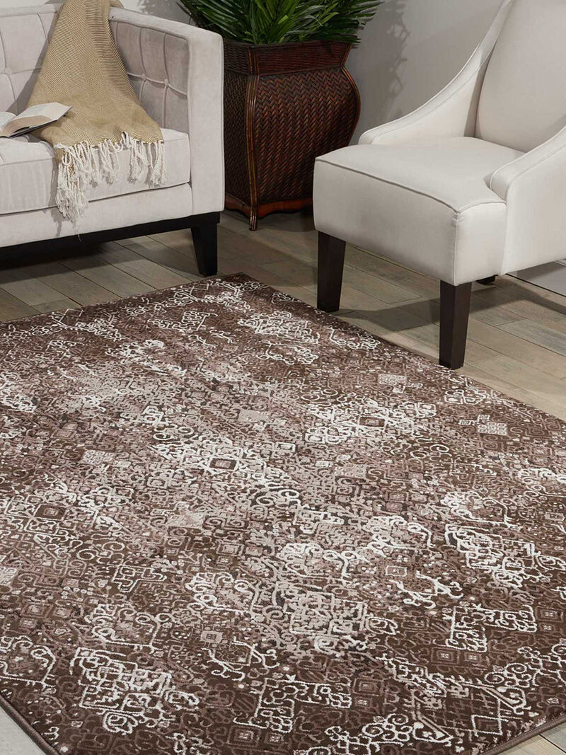 Karma KRM04 Mocha 9'3" x 12'9" Rug