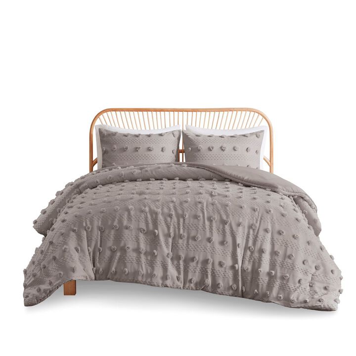 Gracie Mills Carmen Elegant Clip Jacquard Comforter Set