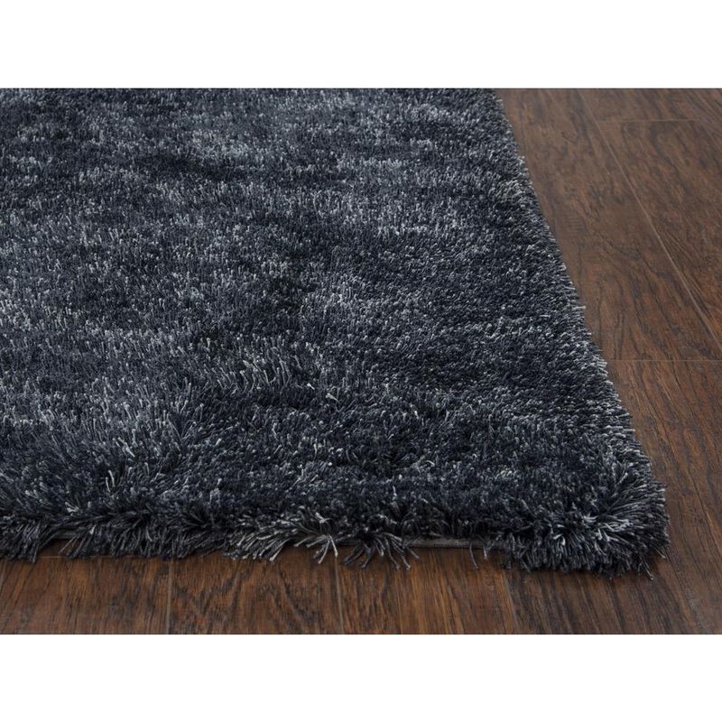 Hand Tufted Cut Pile Polyester Rug, 7'6" x 9'6"