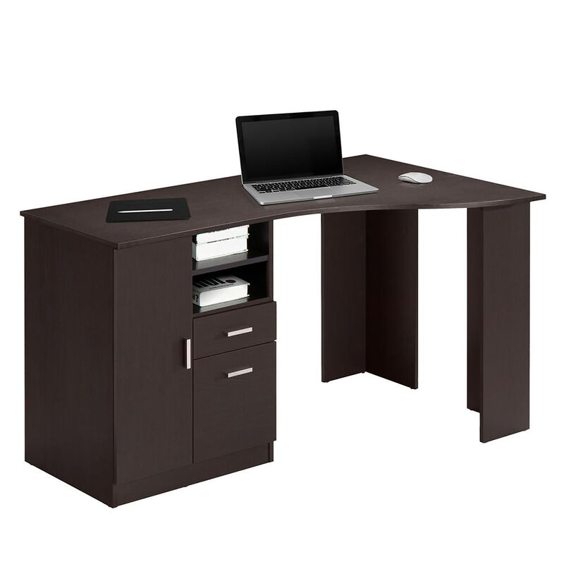 Techni Mobili Techni Mobili Classic Office Desk with Storage image number 3