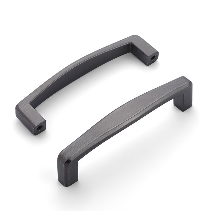Hestia Hardware 10 Pack 3.75 Inch New Curved Modern Cabinet Bar Pulls