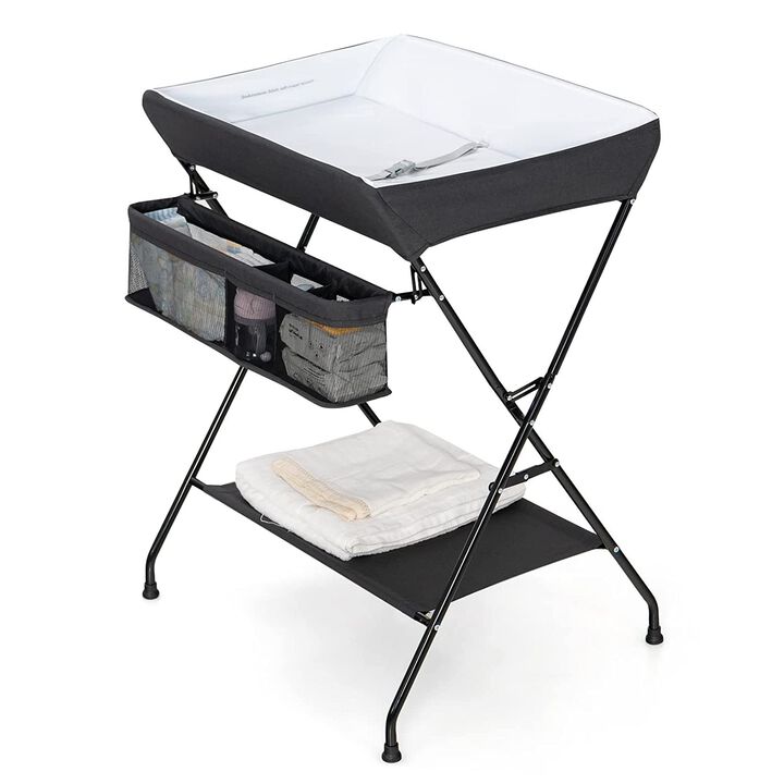 QuikFurn Folding  Wide Nursery Diaper Baby  Changing Table