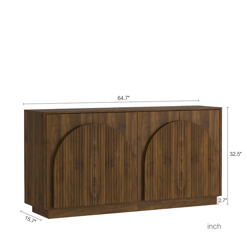 Pamcru Fluted Sideboard image number 3