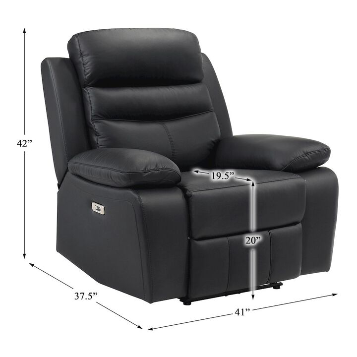 Lexicon Hancock Leather Power Reclining Chair