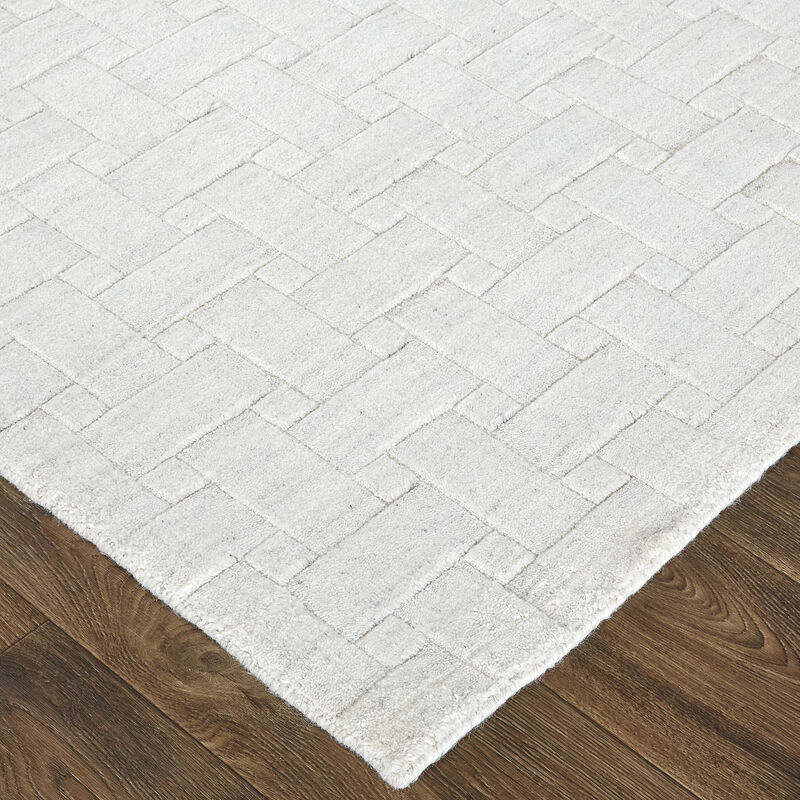 Redford 8669F White/Silver 9' x 12' Rug image number 4