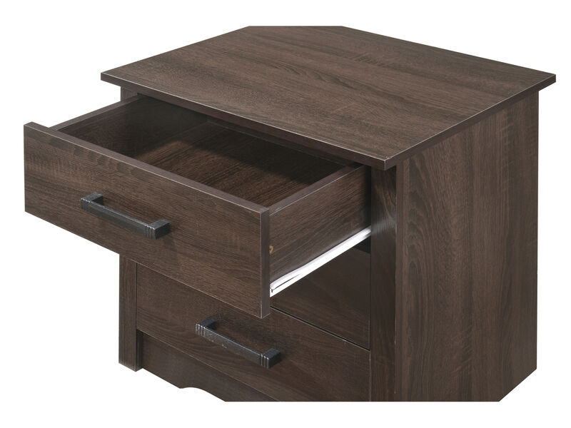 Hudson 3-Drawer Nightstand (23 in. H x 18 in. W x 22 in. D)