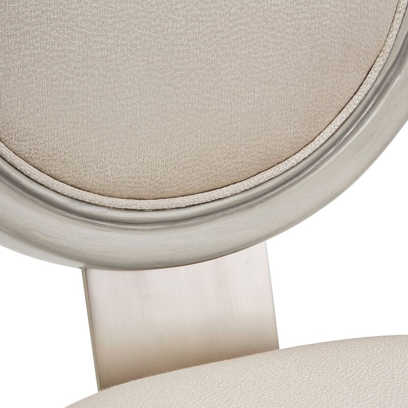 Michael Amini Eclipse Dining Side Chair - Moonlight Gray Set of 2