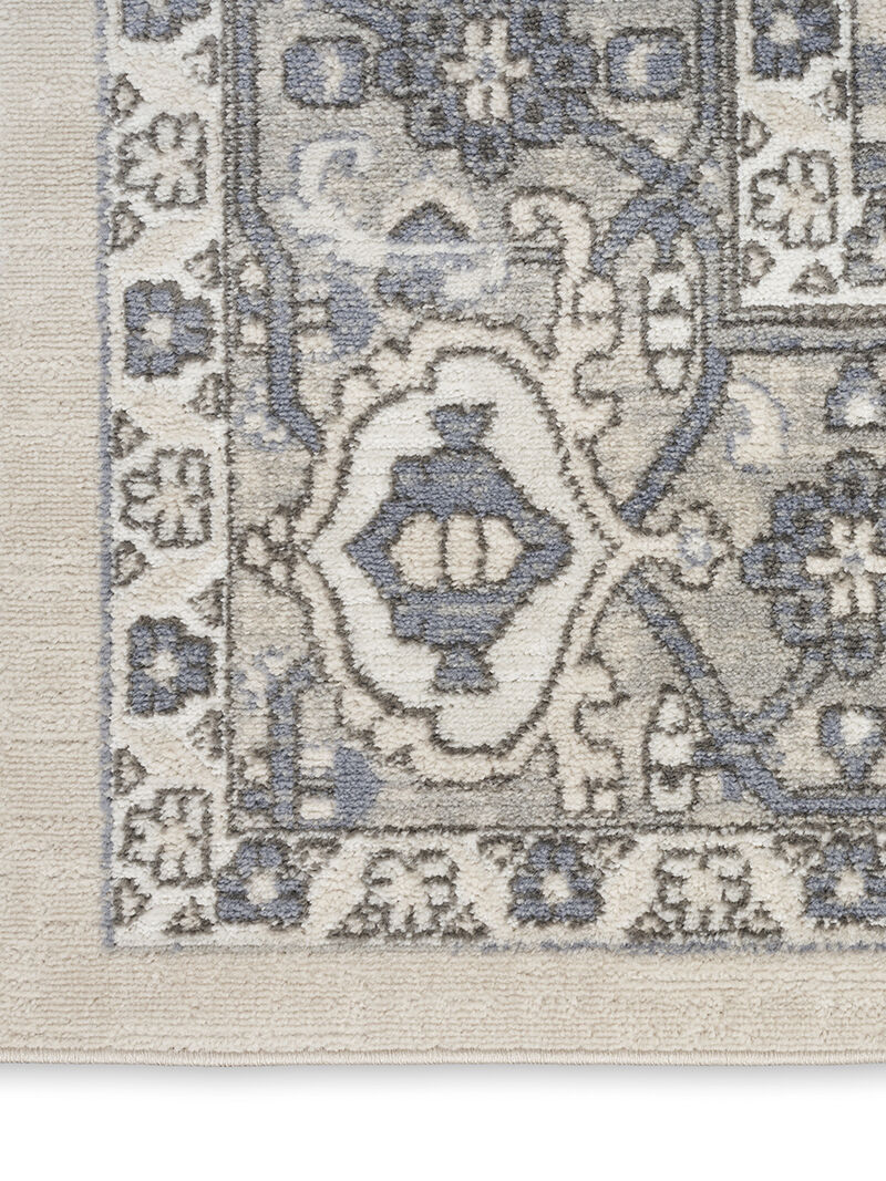 Quarry QUA05 Ivory/Blue 2'2" x 3'9" Rug image number 4