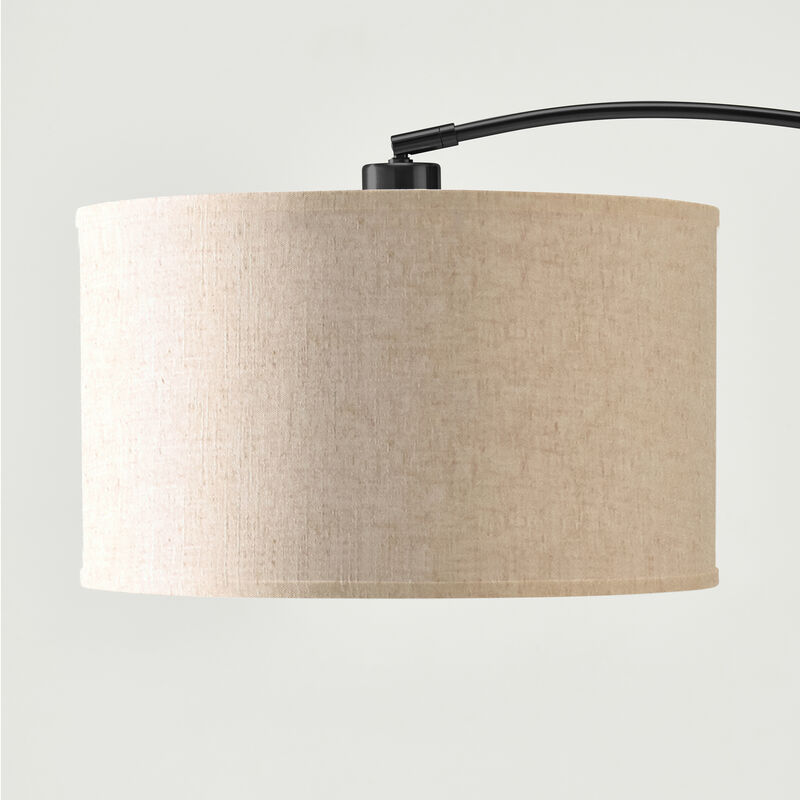 Logan Black LED Floor Lamp image number 3