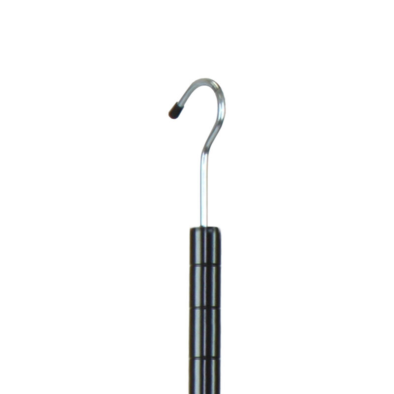 Oceanstar 2-Tier Portable Adjustable Closet Hanger Rod, Black
