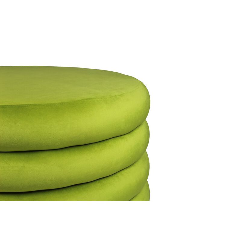 Alex Hamilton Thor Round Ottoman in Fern