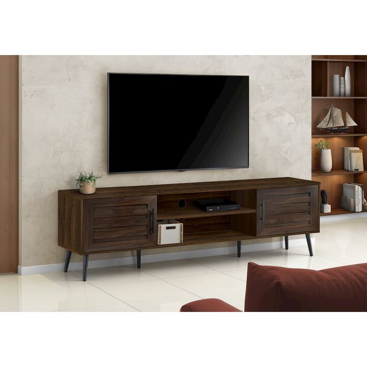 Tv Stand, 72 Inch, Console, Media Entertainment Center, Storage Cabinet