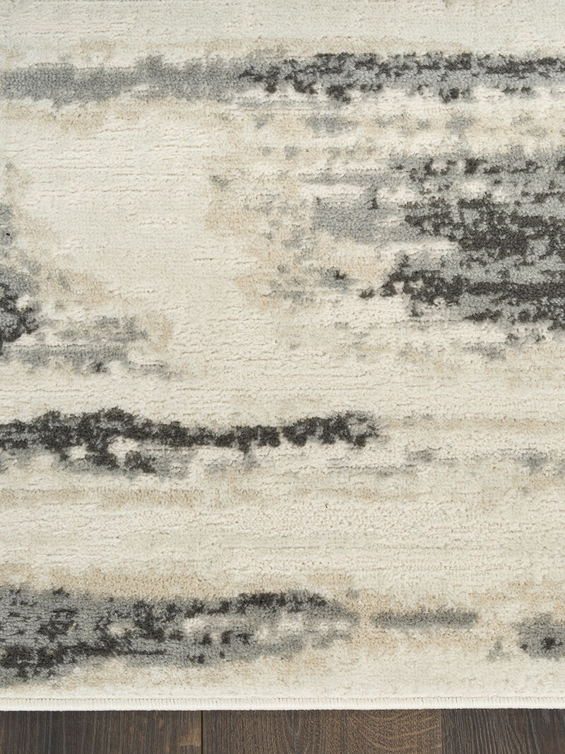 Serenity Home SRH12 Gray/Multicolor 3'11" x 5'11" Rug