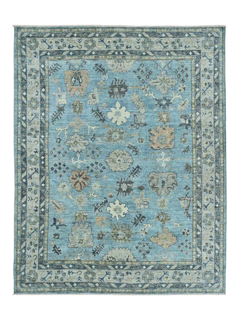 Boheme Zelara Aquifer 6'X9' Rug image number 0